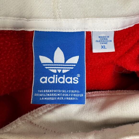 Adidas 2012 Men's Sweatshirt Big Trefoil And Logo Front & Back Size XL - Picture 7 of 9